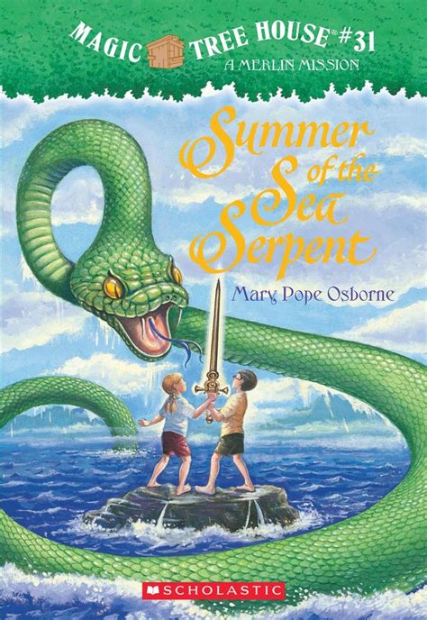 The Exciting Quest Continues in Magic Tree House 32: Summer of the Sea Serpent